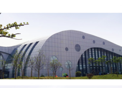 太仓会议中心外景网架工程